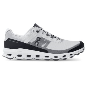 Grey / Black Men's On Running Cloudvista Trail Running Shoes | 1295763_PH