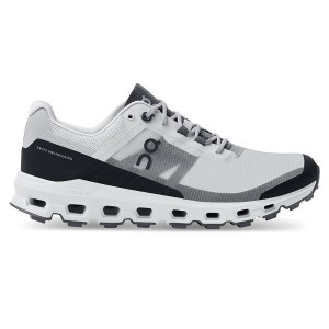 Grey / Black Women's On Running Cloudvista Hiking Shoes | 593286_PH