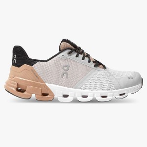 Grey / Brown / Rose Women's On Running Cloudflyer 3 Road Running Shoes | 924183_PH