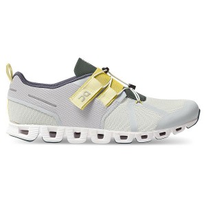 Grey / Light Green Men's On Running Cloud Nexus Sneakers | 9850416_PH