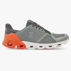 Grey / Orange Men's On Running Cloudflyer 3 Road Running Shoes | 624579_PH