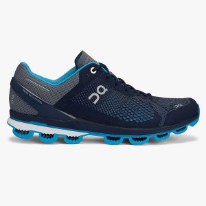 Navy Men's On Running Cloudsurfer 5 Road Running Shoes | 1682745_PH