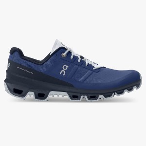 Navy Men's On Running Cloudventure 3 Hiking Shoes | 7391246_PH