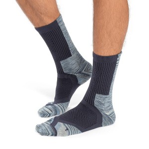 Navy Men's On Running Explorer Merino Socks | 512879_PH