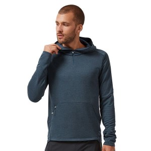 Navy Men's On Running Hoodie 1 Hoodies | 8149075_PH