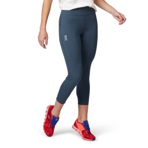 Navy Women's On Running 7/8 Pants | 9673482_PH