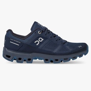 Navy Women's On Running Cloudventure 2 Hiking Shoes | 6231587_PH