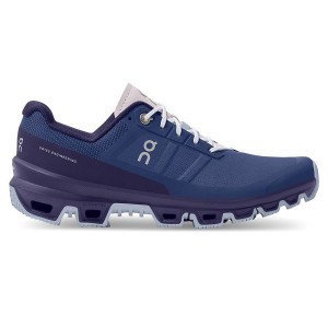 Navy Women's On Running Cloudventure Hiking Shoes | 9342085_PH