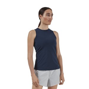 Navy Women's On Running Movement Tanks | 589241_PH