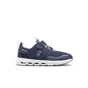 Navy / White Kids' On Running Cloud Play Running Shoes | 1840397_PH