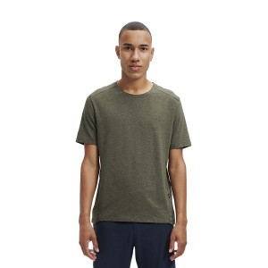 Olive Men's On Running Active-T T Shirts | 2937148_PH