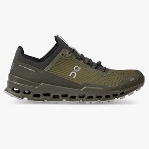 Olive Men's On Running Cloudultra Hiking Shoes | 1392760_PH