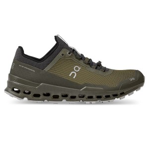 Olive Men's On Running Cloudultra Trail Running Shoes | 3920148_PH