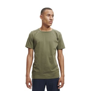 Olive Men's On Running On-T 2 T Shirts | 417659_PH