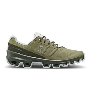 Olive Women's On Running Cloudventure Hiking Shoes | 4021638_PH