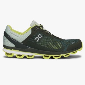 Olive / Green Men's On Running Cloudsurfer 5 Road Running Shoes | 5039472_PH