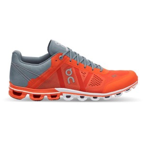 Orange Men's On Running Cloudflow 1 Road Running Shoes | 8725160_PH