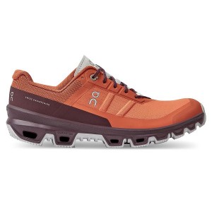 Orange Men's On Running Cloudventure 3 Hiking Shoes | 3087951_PH