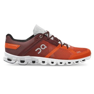 Orange / Chocolate Men's On Running Cloudflow 2 Road Running Shoes | 5478190_PH