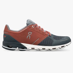 Orange / Grey Men's On Running Cloudflyer 2 Running Shoes | 9738465_PH