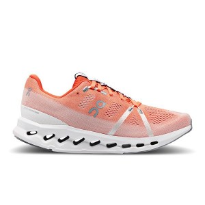 Orange / White Men's On Running Cloudsurfer Road Running Shoes | 7091386_PH