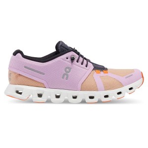 Pink / Rose Women's On Running Cloud 5 Push Sneakers | 756492_PH