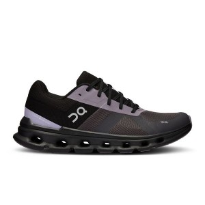 Purple / Black Men's On Running Cloudrunner Road Running Shoes | 9741328_PH