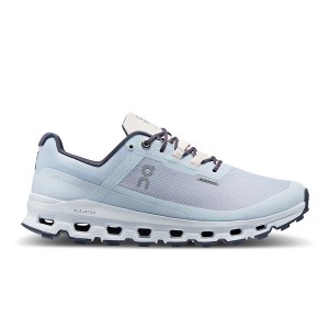 Purple / Blue Women's On Running Cloudvista Waterproof Hiking Shoes | 8046273_PH