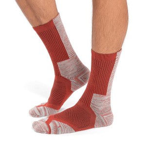 Red Men's On Running Explorer Merino Socks | 5736908_PH