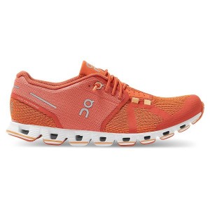 Red Women's On Running Cloud 2 Sneakers | 2947835_PH