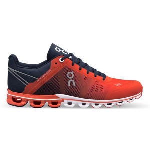 Red Women's On Running Cloudflow 1 Road Running Shoes | 3182706_PH