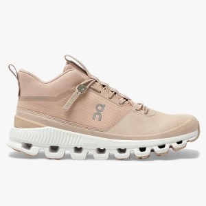 Rose Women's On Running Cloud Hi Sneakers | 183672_PH