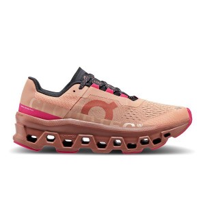 Rose Women's On Running Cloudmonster Road Running Shoes | 9142035_PH