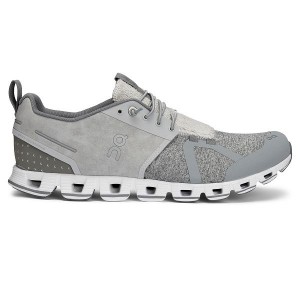 Silver Men's On Running Cloud Terry Sneakers | 158342_PH