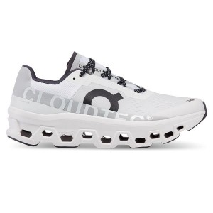 White Men's On Running Cloudmonster Road Running Shoes | 6984231_PH