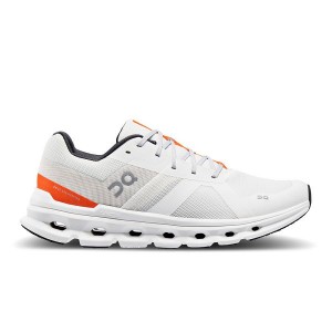 White Men's On Running Cloudrunner Road Running Shoes | 7156349_PH