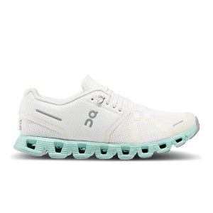 White Women's On Running Cloud 5 Sneakers | 9648520_PH