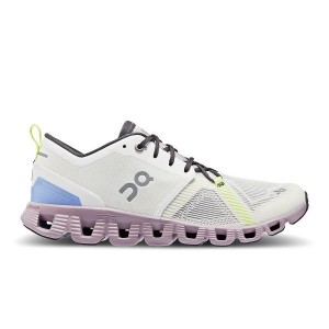 White Women's On Running Cloud X 3 Shift Sneakers | 3081249_PH