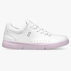 White Women's On Running THE ROGER Advantage Sneakers | 2047613_PH