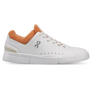 White / Copper Women's On Running THE ROGER Advantage Sneakers | 1972584_PH