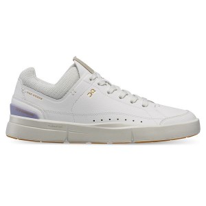 White / Lavender Women's On Running THE ROGER Centre Court Sneakers | 931245_PH