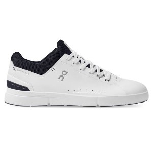 White / Navy Women's On Running THE ROGER Advantage Sneakers | 2598736_PH