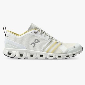 White / Yellow Men's On Running Cloud X Shift Sneakers | 5634189_PH