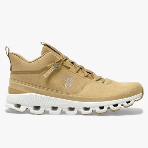 Yellow Men's On Running Cloud Hi Sneakers | 1095374_PH