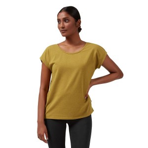 Yellow Women's On Running On-T 1 T Shirts | 2615804_PH