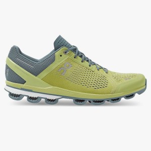 Yellow / Green Men's On Running Cloudsurfer 5 Road Running Shoes | 4610938_PH