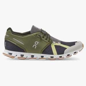 olive / navy Women's On Running Cloud 70 | 30 Sneakers | 473621_PH