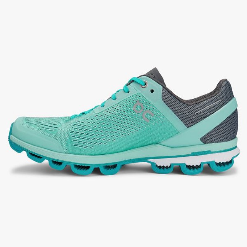 AZURE Women's On Running Cloudsurfer 5 Road Running Shoes | 9502316_PH