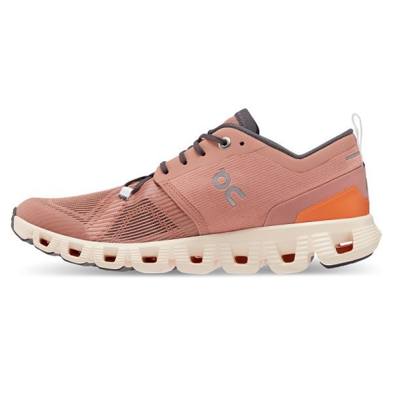 Apricot Women's On Running Cloud X 3 Shift Sneakers | 5790124_PH