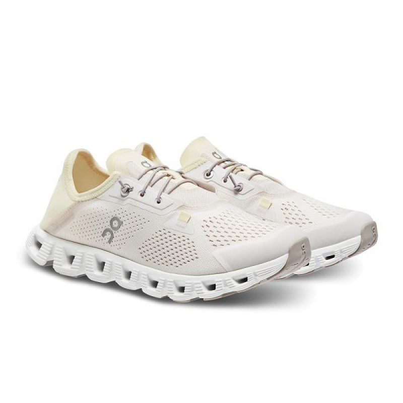 Beige Women's On Running Cloud 5 Coast Sneakers | 793485_PH